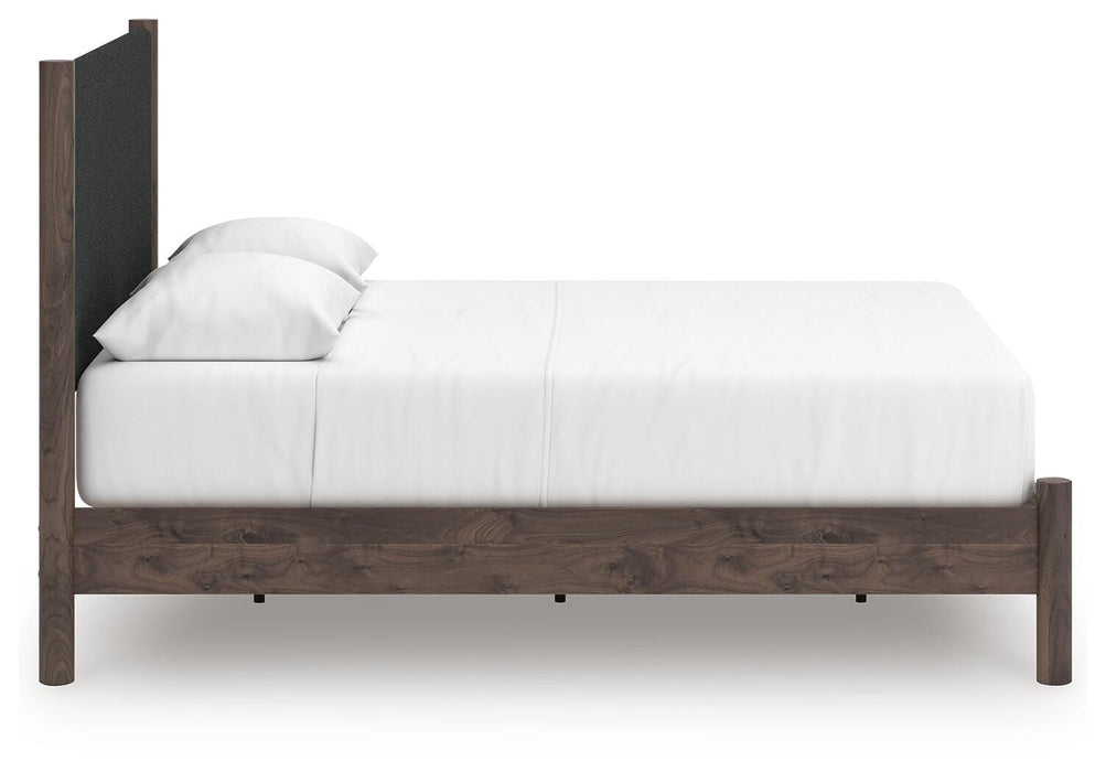 Cadmori Queen Upholstered Panel Platform Bed