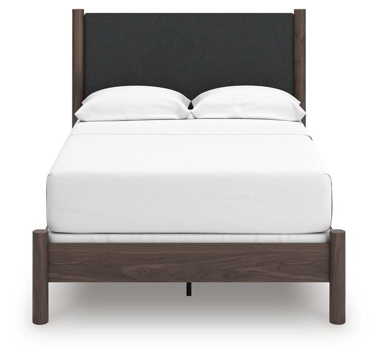 Cadmori Full Upholstered Panel Bed
