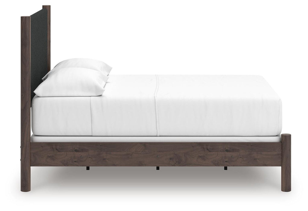 Cadmori Full Upholstered Panel Bed