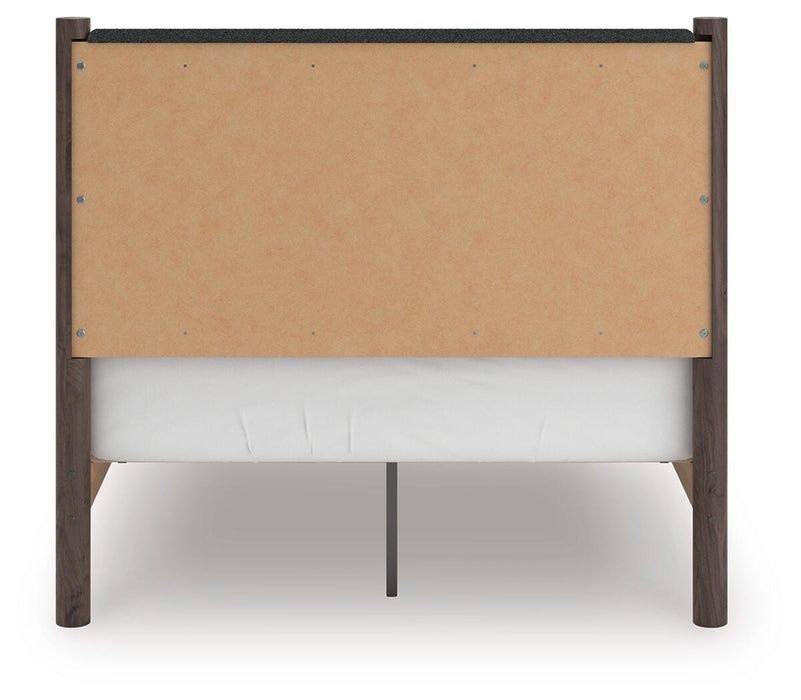 Cadmori Full Upholstered Panel Platform Bed