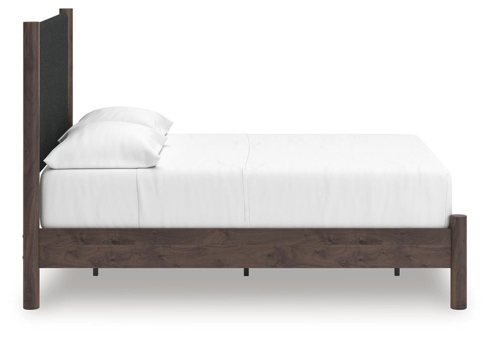 Cadmori Full Upholstered Panel Platform Bed