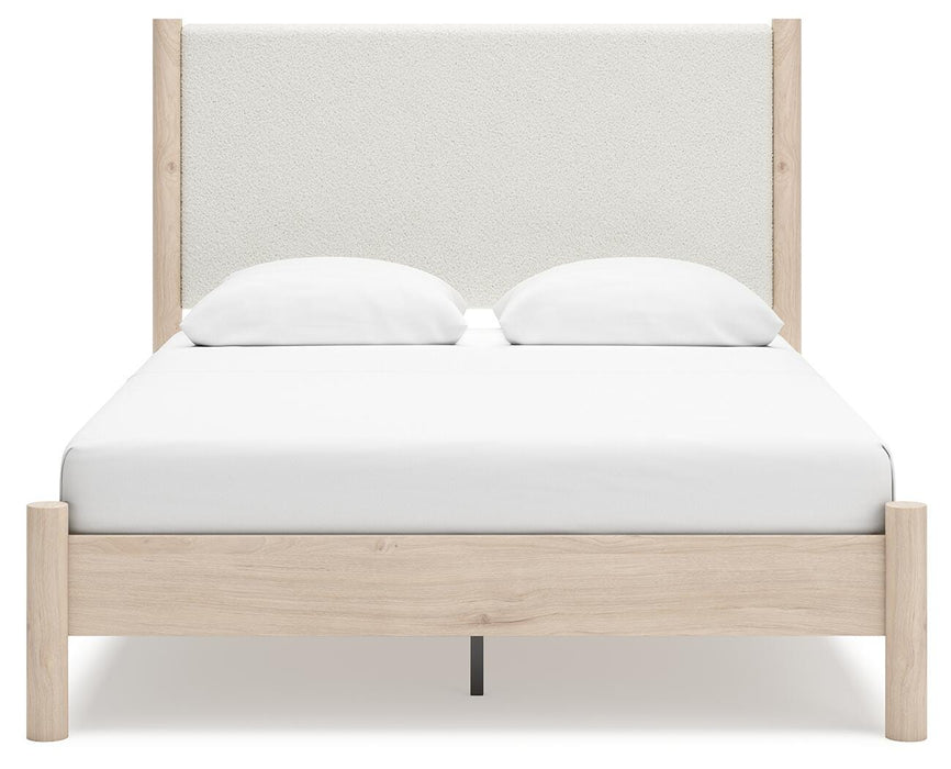 Cadmori Queen Upholstered Panel Bed