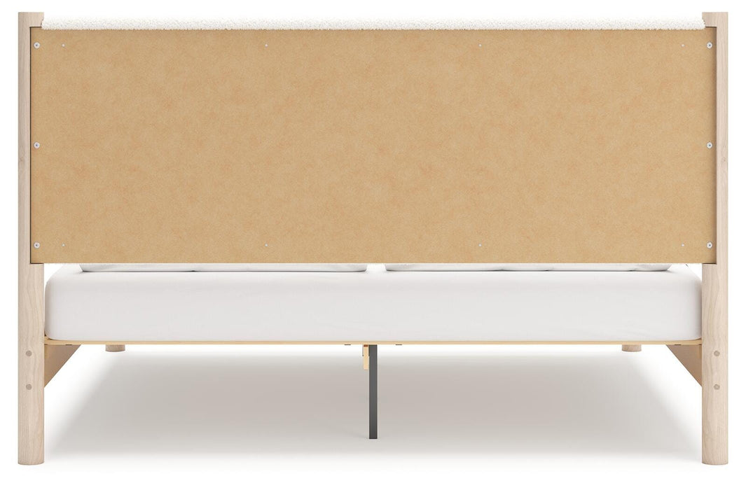 Cadmori King Upholstered Panel Bed