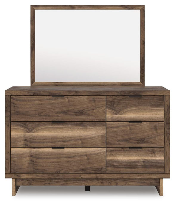 Chirason Full Panel Platform Bed, Dresser and Mirror