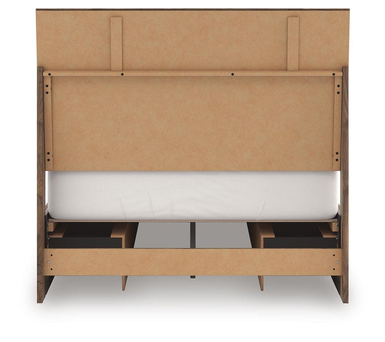 Chirason Full Panel Bed with Storage