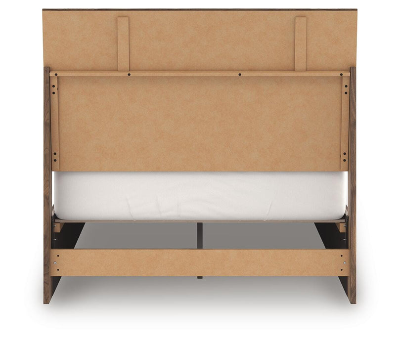 Chirason Full Panel Platform Bed, Dresser and Mirror