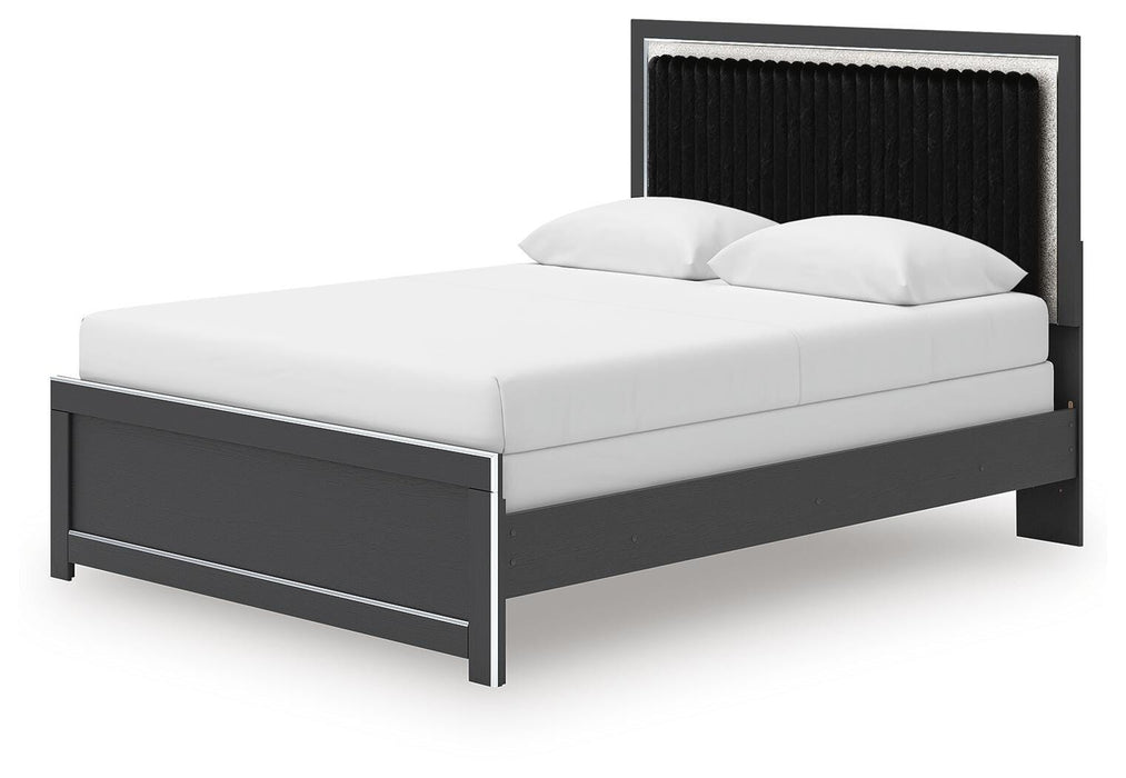 Birmonton Queen Upholstered Panel Bed