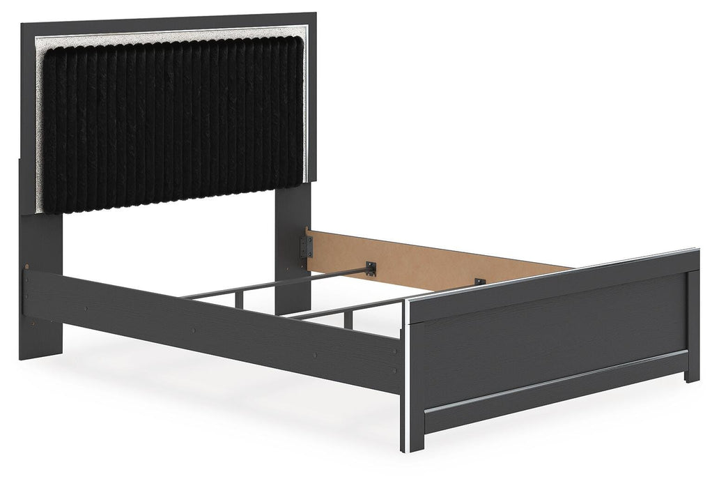 Zuraleus Queen Upholstered Panel Bed