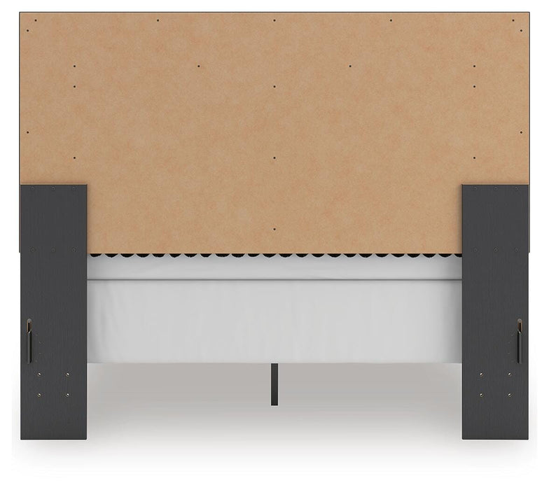 Birmonton Queen Upholstered Panel Bed