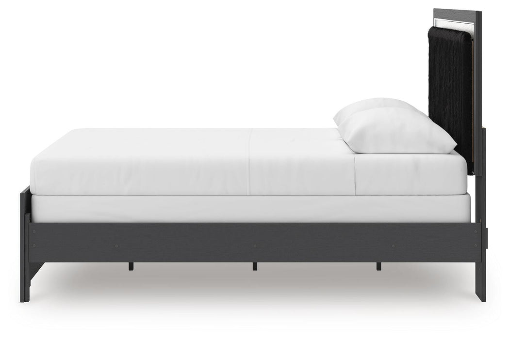 Zuraleus Queen Upholstered Panel Bed