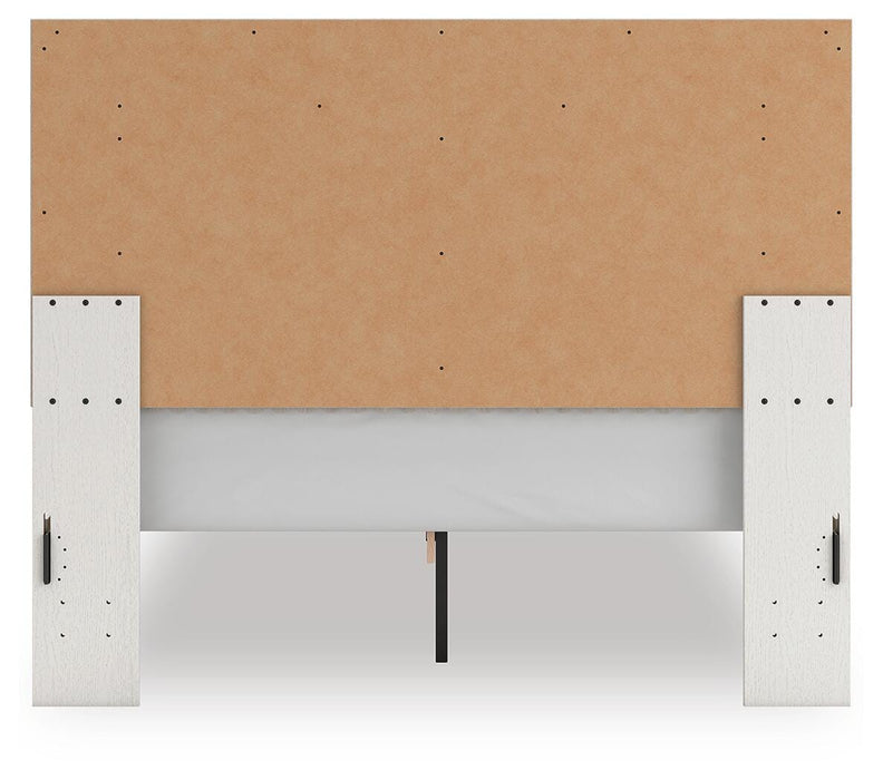 Zuraleus Queen Upholstered Panel Platform Bed