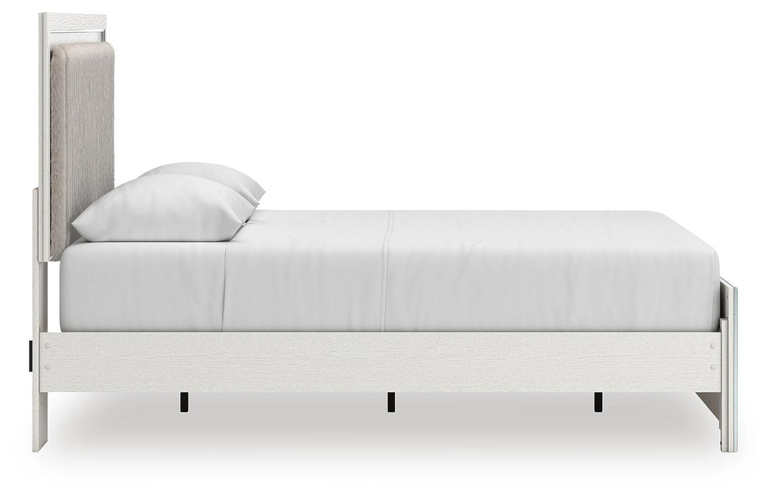 Zuraleus Queen Upholstered Panel Platform Bed