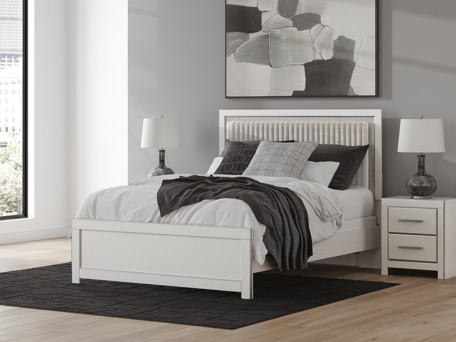 Birmonton Queen Upholstered Panel Bed