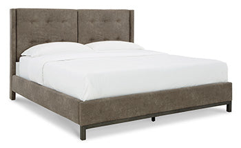 Wittland King Upholstered Footboard with Rails