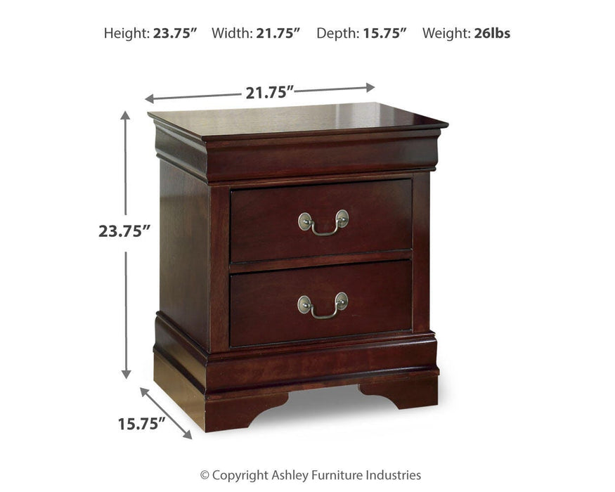 Alisdair Queen Sleigh Bed and 2 Nightstands