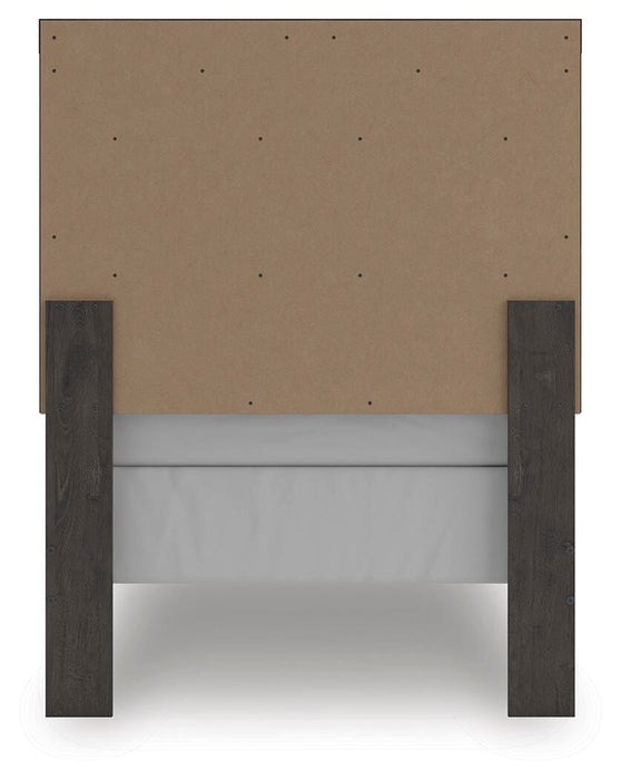 Prendonea Twin Panel Bed