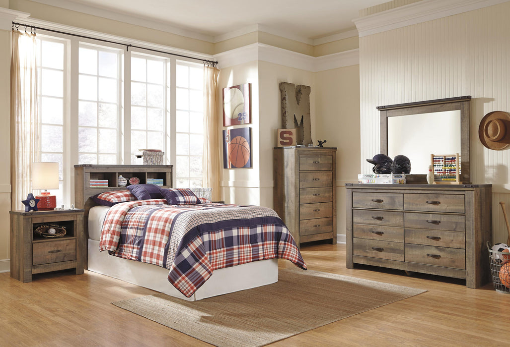 Trinell Twin Bookcase Headboard
