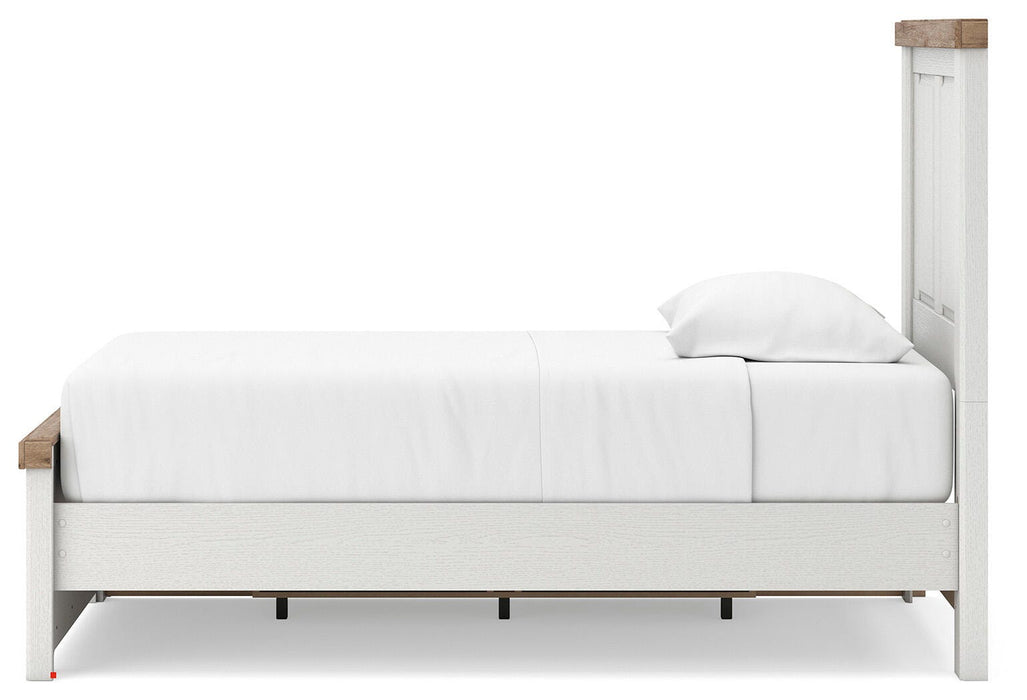 Savonport Twin Panel Bed with Storage