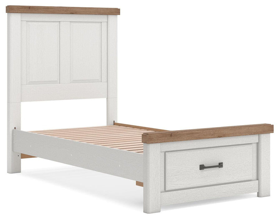 Savonport Twin Panel Storage Bed