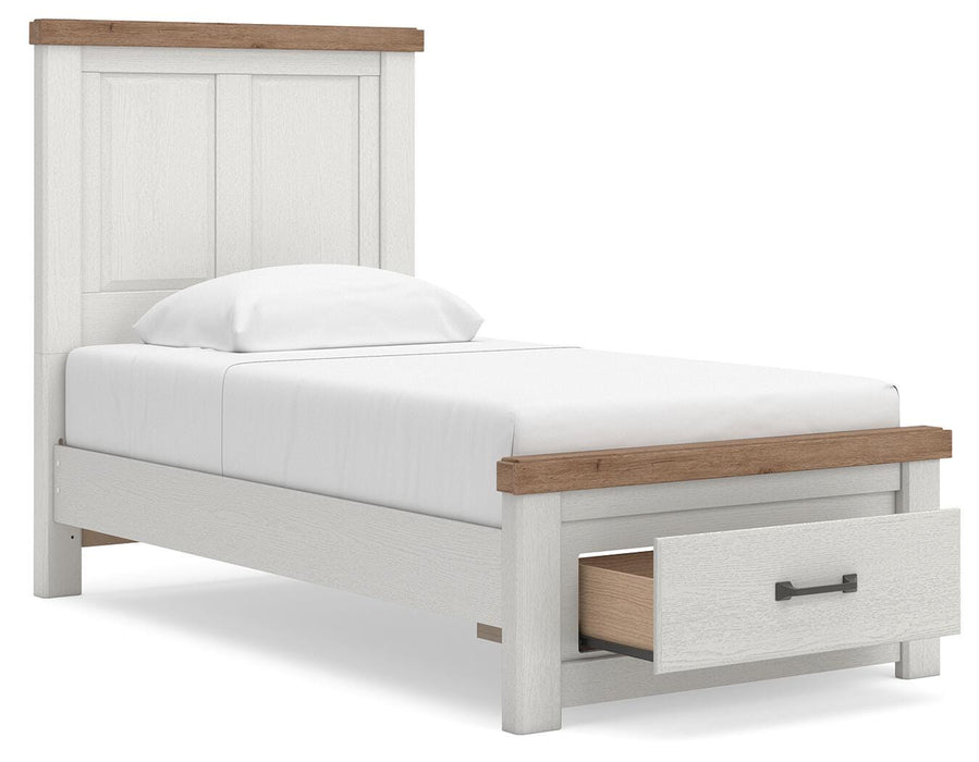 Savonport Twin Panel Storage Bed