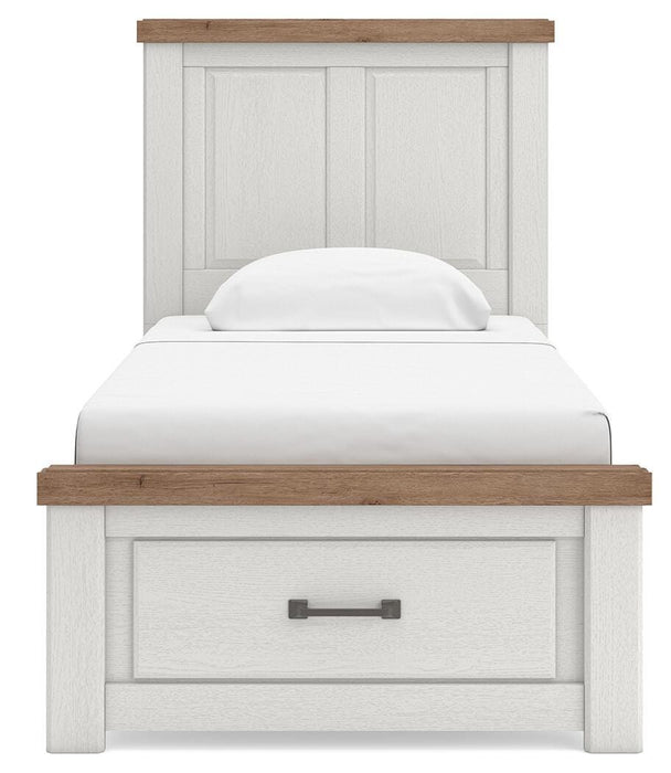 Savonport Twin Panel Storage Bed