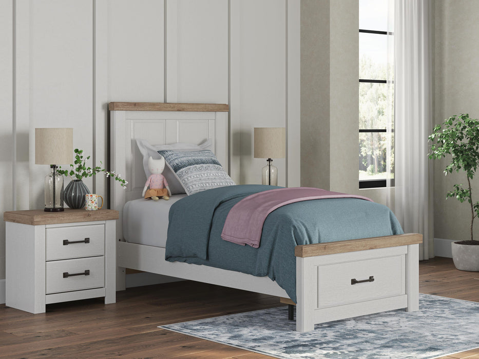 Savonport Twin Panel Storage Bed