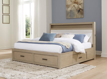 Calmoro King/California King Storage Footboard/Roll Slats