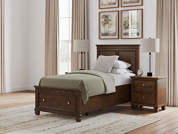 Danabrin Twin Storage Footboard with Roll Slats