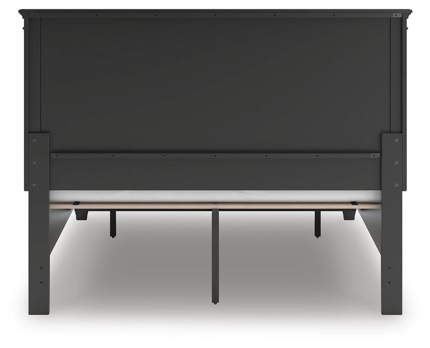 Lanolee Queen Panel Storage Bed