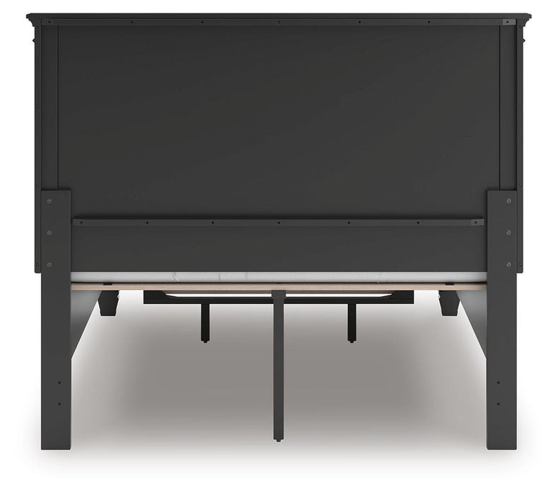 Lanolee Full Panel Storage Bed