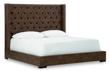 Steenlage King Upholstered Footboard with Rails