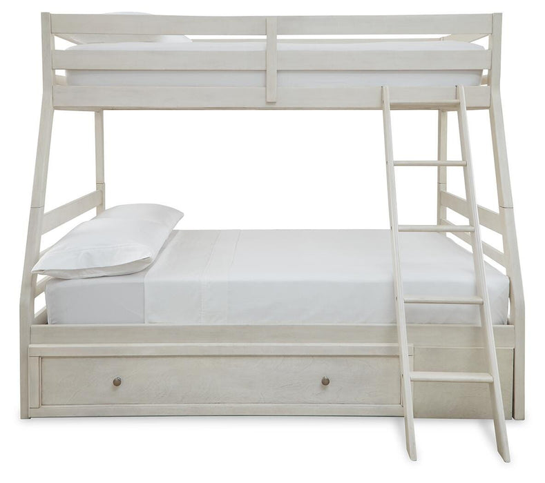 Robbinsdale Twin over Full with Storage and Mattresses