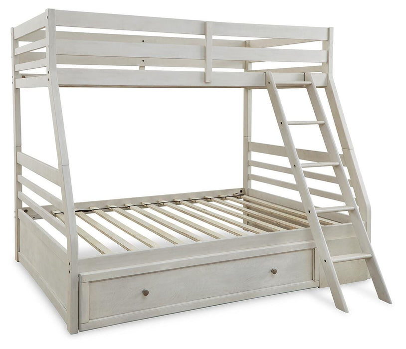 Robbinsdale Twin over Full with Storage and Mattresses
