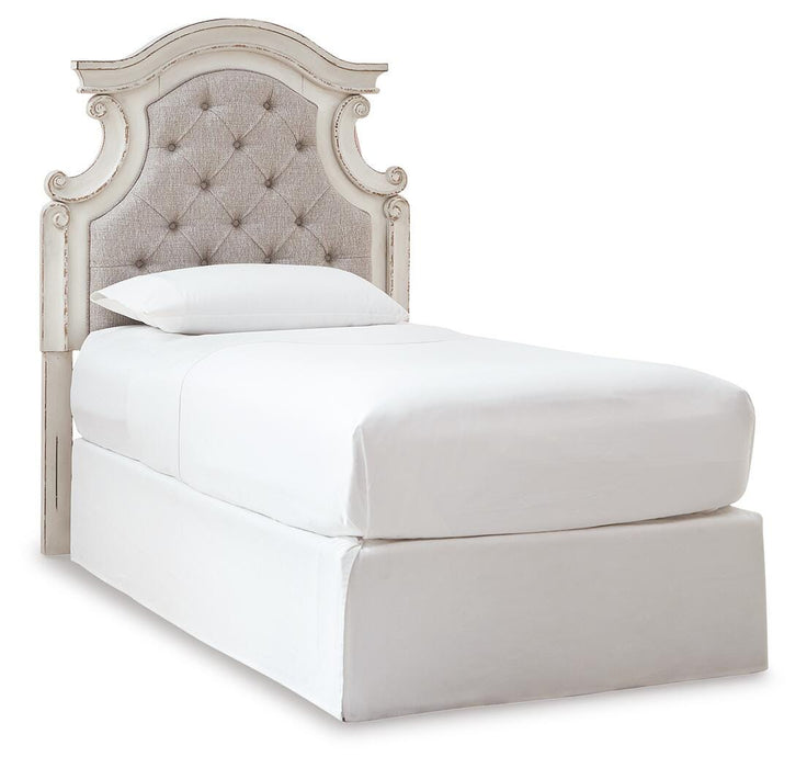 Realyn Twin Upholstered Panel Headboard