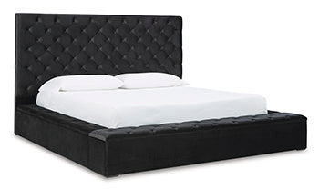 Lindenfield King/California King Upholstered Storage Footboard