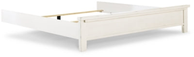 Braunter Queen Panel Footboard with Rails