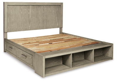 Fawnburg Queen Panel Bed with Storage