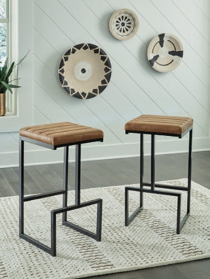 Strumford Bar Height Bar Stool (Set of 2)