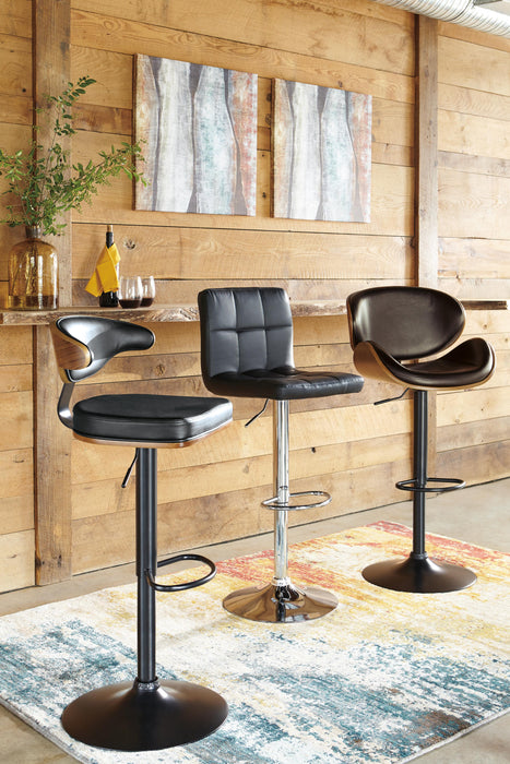 Bellatier Adjustable Height Bar Stool (Set of 2)