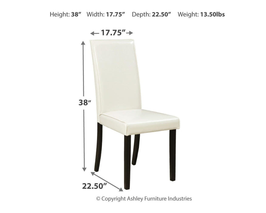 Kimonte Dining Table and 4 Chairs