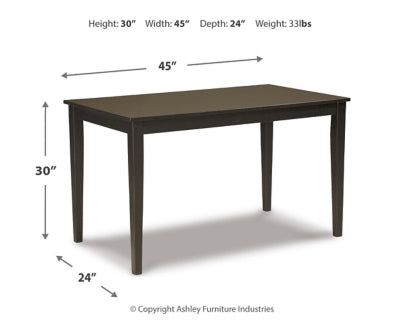 Kimonte 5-Piece Dining Package