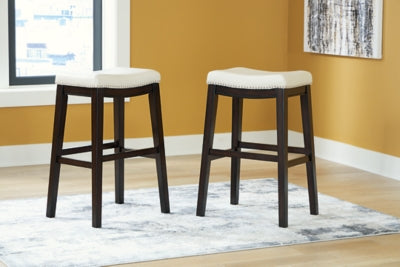 Lemante Bar Height Bar Stool (Set of 2)