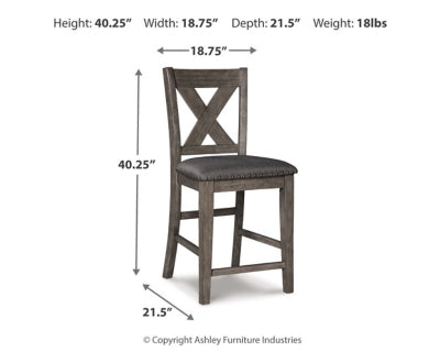 Caitbrook 5-Piece Counter Height Dining Package