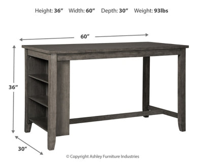 Caitbrook 5-Piece Counter Height Dining Package