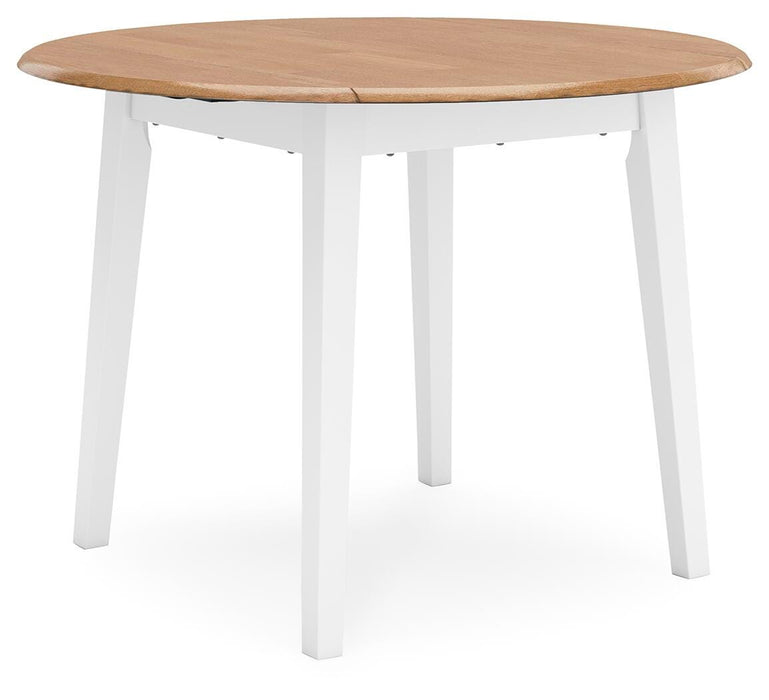 Gesthaven Dining Table and 4 Chairs