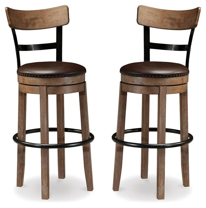 Pinnadel Bar Height Bar Stool (Set of 2)