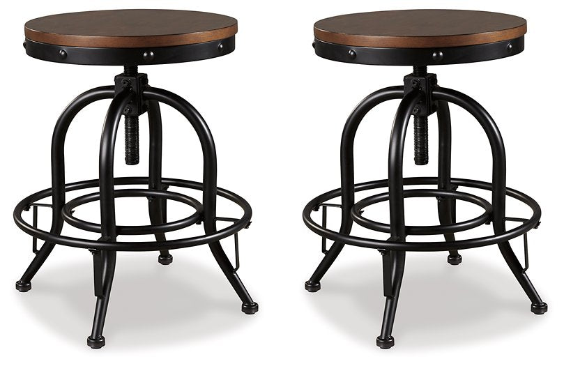 Valebeck Brown/Black Barstool image