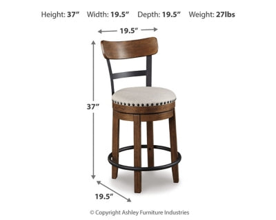 Valebeck 5-Piece Counter Height Dining Package