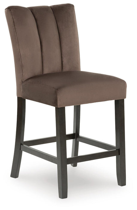 Jeshina Counter Height Dining Table and 4 Barstools