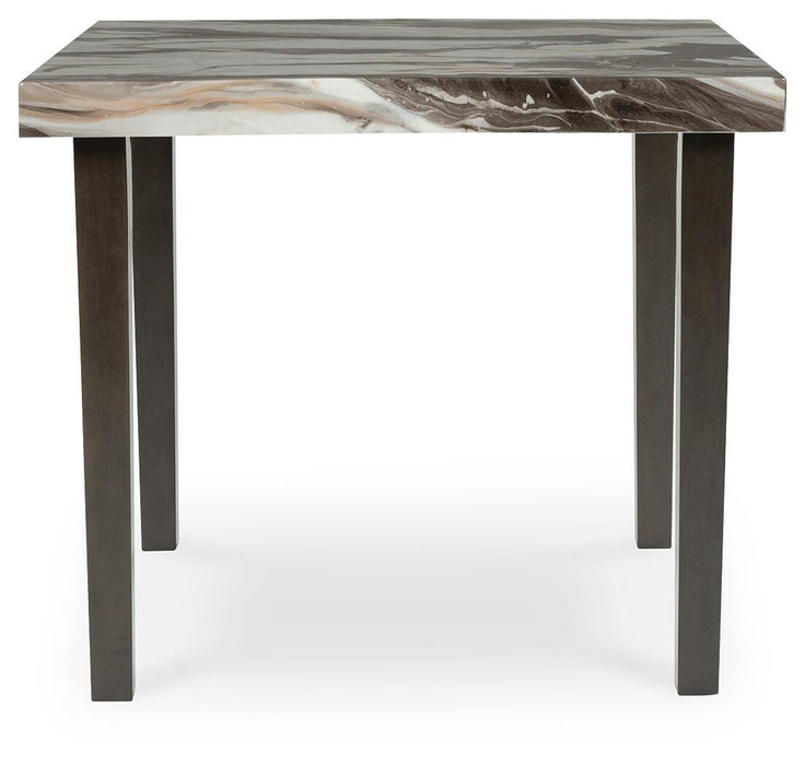 Jeshina Counter Height Dining Table and 2 Barstools